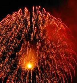 Christmas and New Year's Fireworks