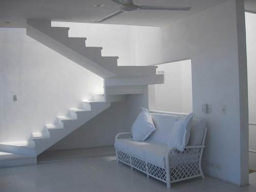 Stone Stairs and Sofa/First Floor