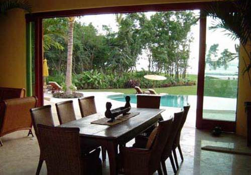 Villa Romance Picture 7 - Dinning-room-pool-and-ocean
